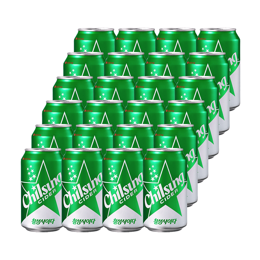 칠성사이다 355ml 캔 1박스